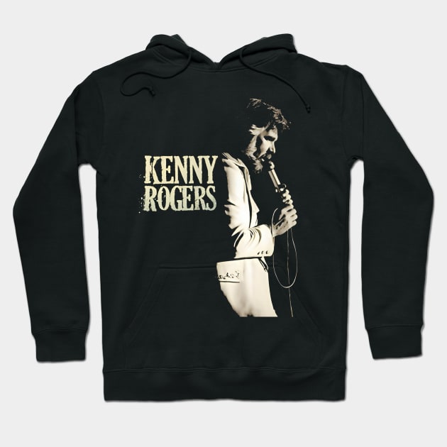 Kenny G Rogers Hoodie by minimalistix